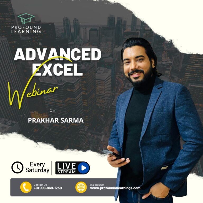 Advanced Microsoft Excel, VBA & Macro’s Webinar
