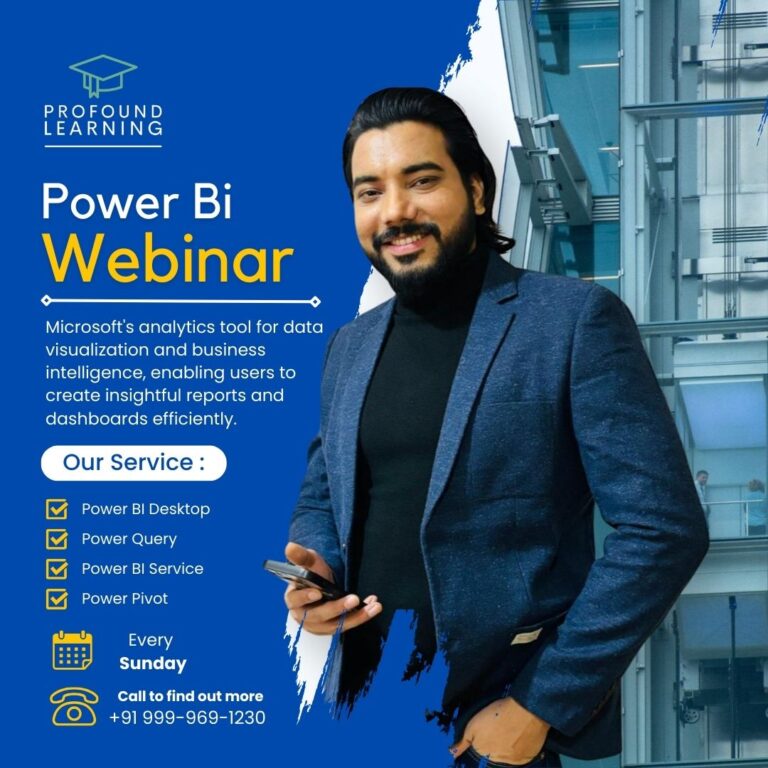 Microsoft Power BI – Business Intelligence Webinar