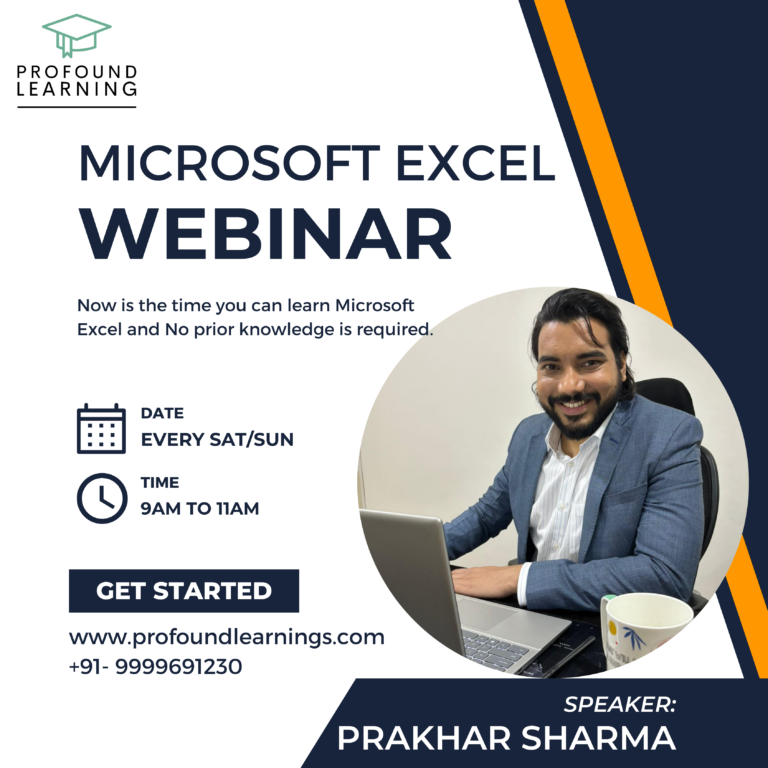 Basic to Advanced Microsoft Excel Webinar